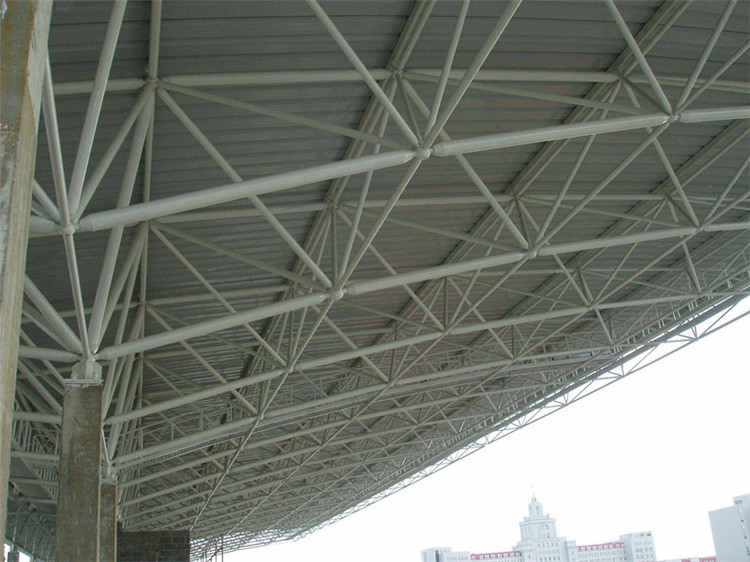 黄海学院体育场网架工程